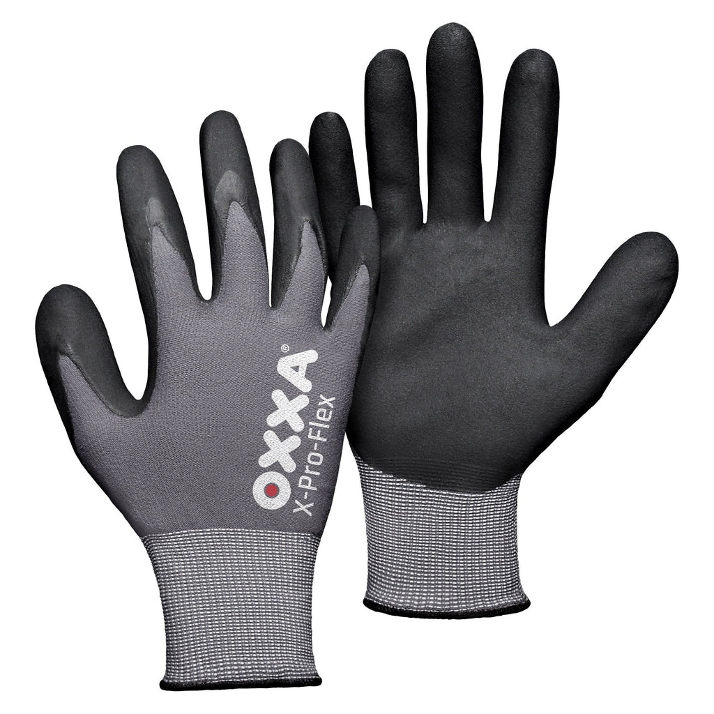 OXXA Premium OXXA® X-Pro-Flex 51-290 handschoen Dark Slate Gray Handschoen zwart/grijs / 7/S,zwart/grijs / 8/M,zwart/grijs / 9/L,zwart/grijs / 10/XL,zwart/grijs / 11/XXL