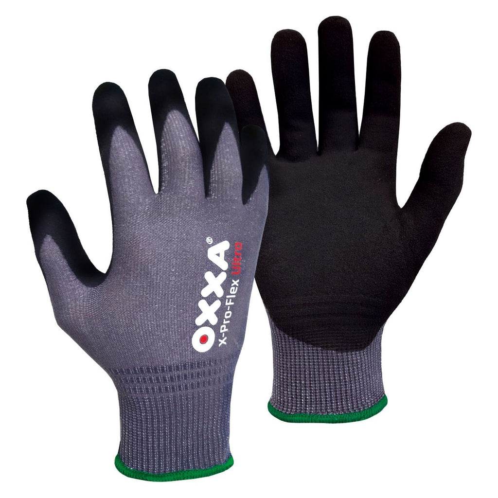 OXXA Premium OXXA® X-Pro-Flex Ultra 51-293 handschoen Dark Slate Gray Handschoen zwart/grijs / 6/XS,zwart/grijs / 7/S,zwart/grijs / 8/M,zwart/grijs / 9/L,zwart/grijs / 10/XL,zwart/grijs / 11/XXL,zwart/grijs / 12/3XL