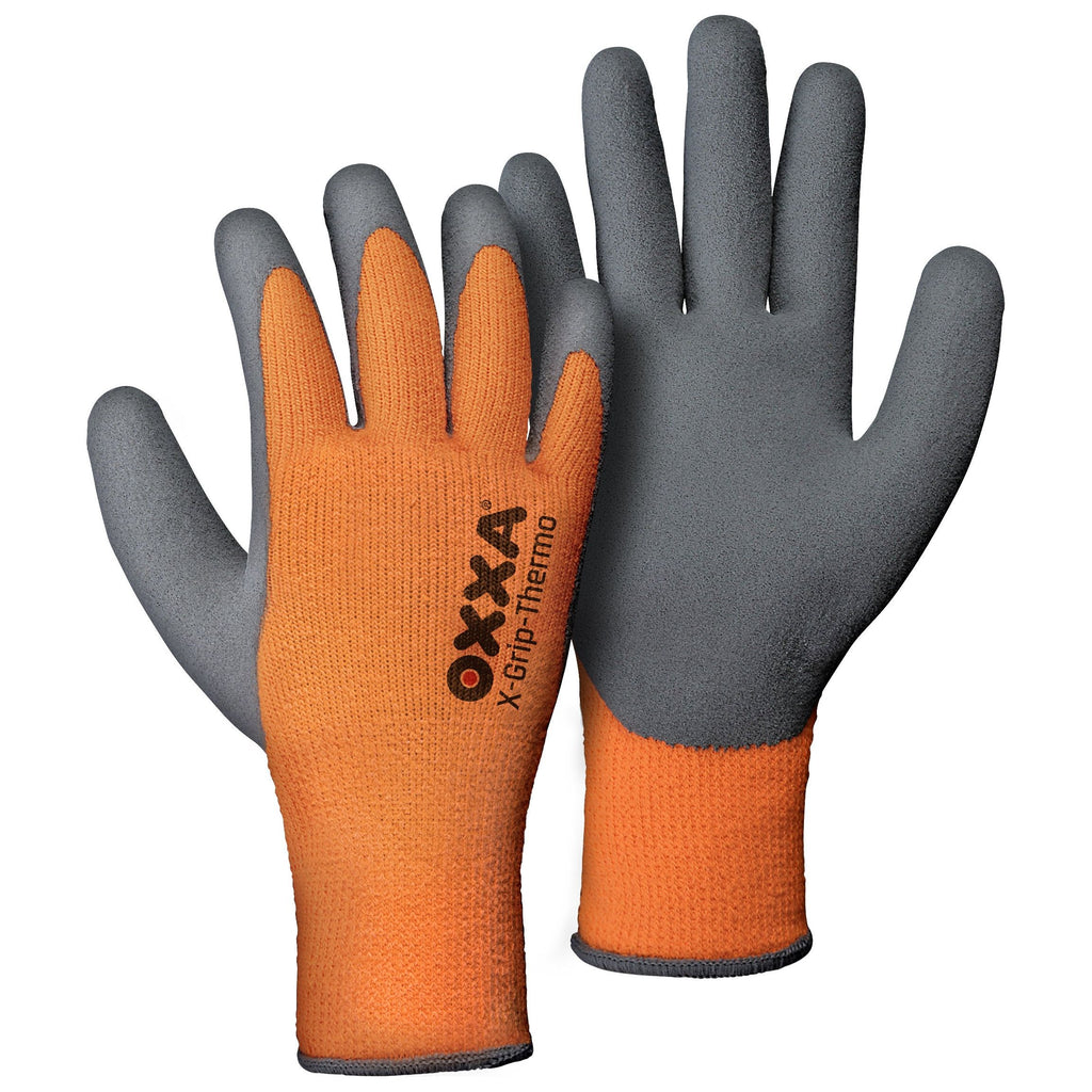 OXXA Premium OXXA® X-Grip-Thermo 51-850 handschoen Dim Gray Handschoen grijs/oranje / 8/M,grijs/oranje / 9/L,grijs/oranje / 10/XL,grijs/oranje / 11/XXL