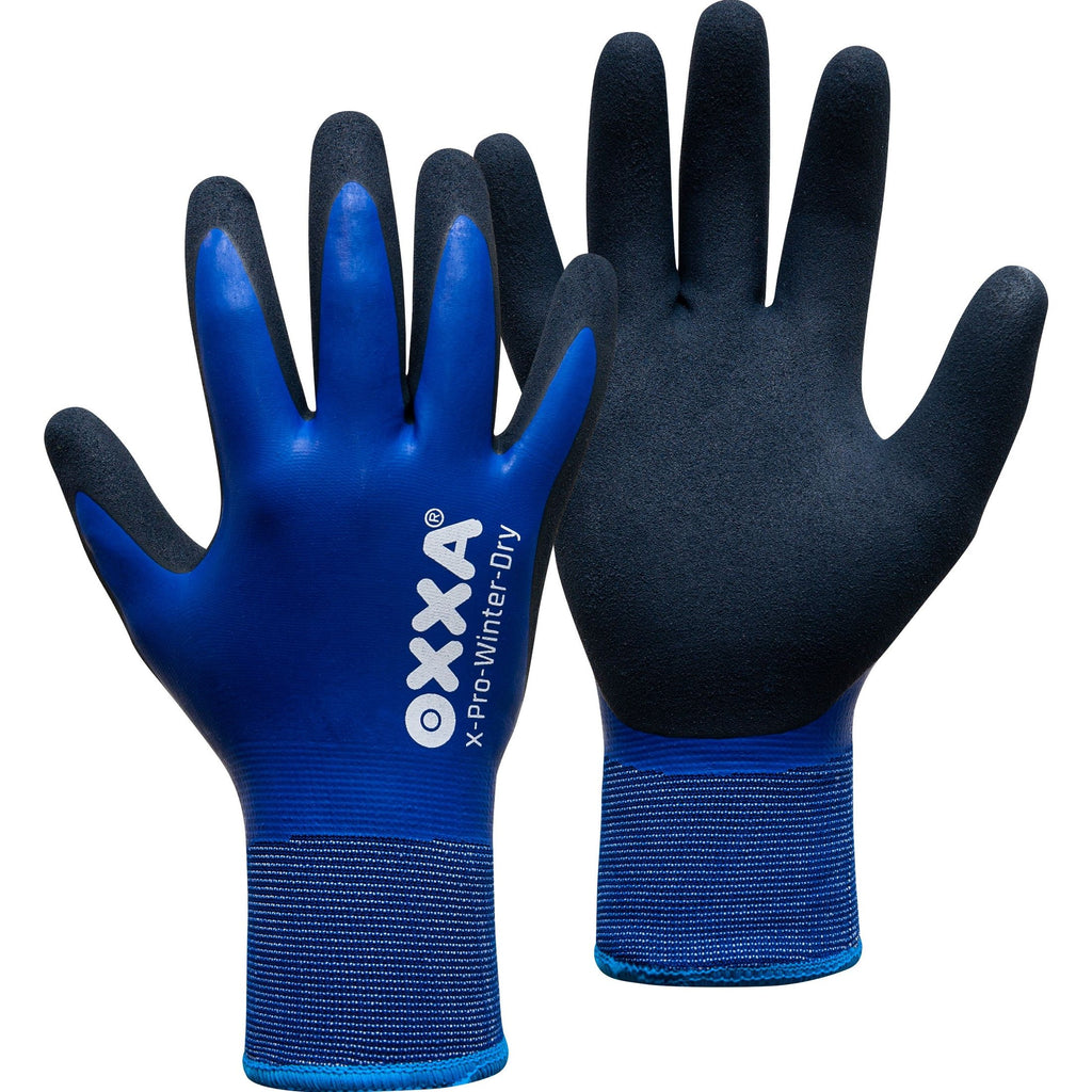 OXXA Premium OXXA® X-Pro-Winter-Dry 51-870 handschoen Midnight Blue Handschoen zwart/blauw / 7/S,zwart/blauw / 8/M,zwart/blauw / 9/L,zwart/blauw / 10/XL,zwart/blauw / 11/XXL