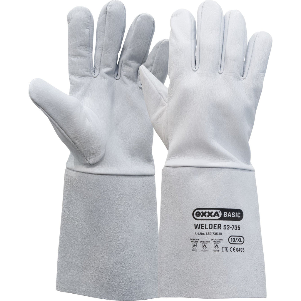 OXXA Basic OXXA® Welder 53-540 handschoen Gray Handschoen 10/XL