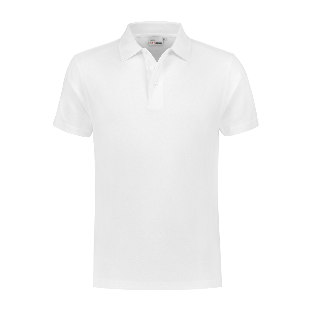 Santino Santino poloshirt Charma Lavender Poloshirt White / S, M, L, XL, XXL, 3XL, 4XL, 5XL