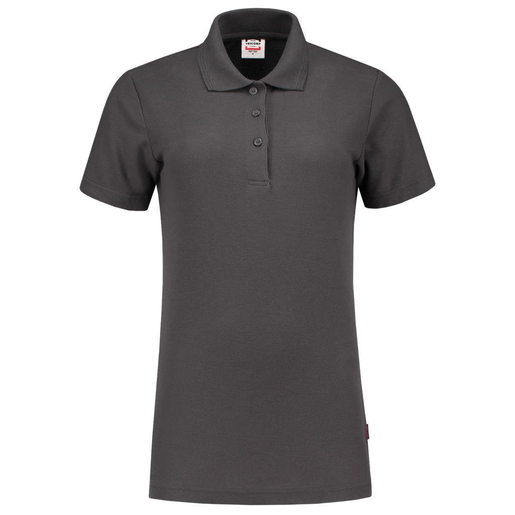 Tricorp Poloshirt Fitted Dames 201006 Dark Slate Gray Darkgrey / XS,Darkgrey / S,Darkgrey / M,Darkgrey / L,Darkgrey / XL,Darkgrey / XXL,Darkgrey / 3XL