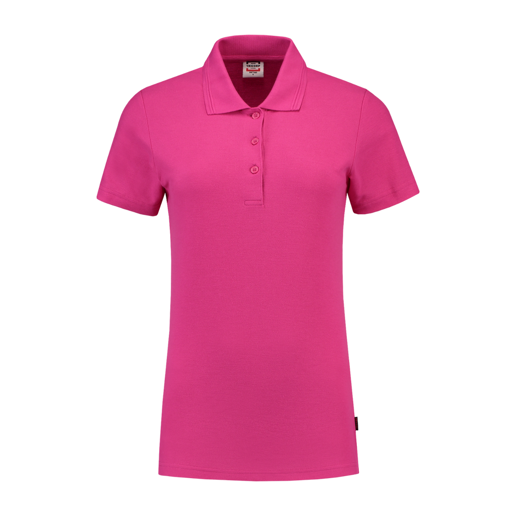 Tricorp Poloshirt Fitted Dames 201006 Violet Red Fuchsia / XS,Fuchsia / S,Fuchsia / M,Fuchsia / L,Fuchsia / XL,Fuchsia / XXL,Fuchsia / 3XL