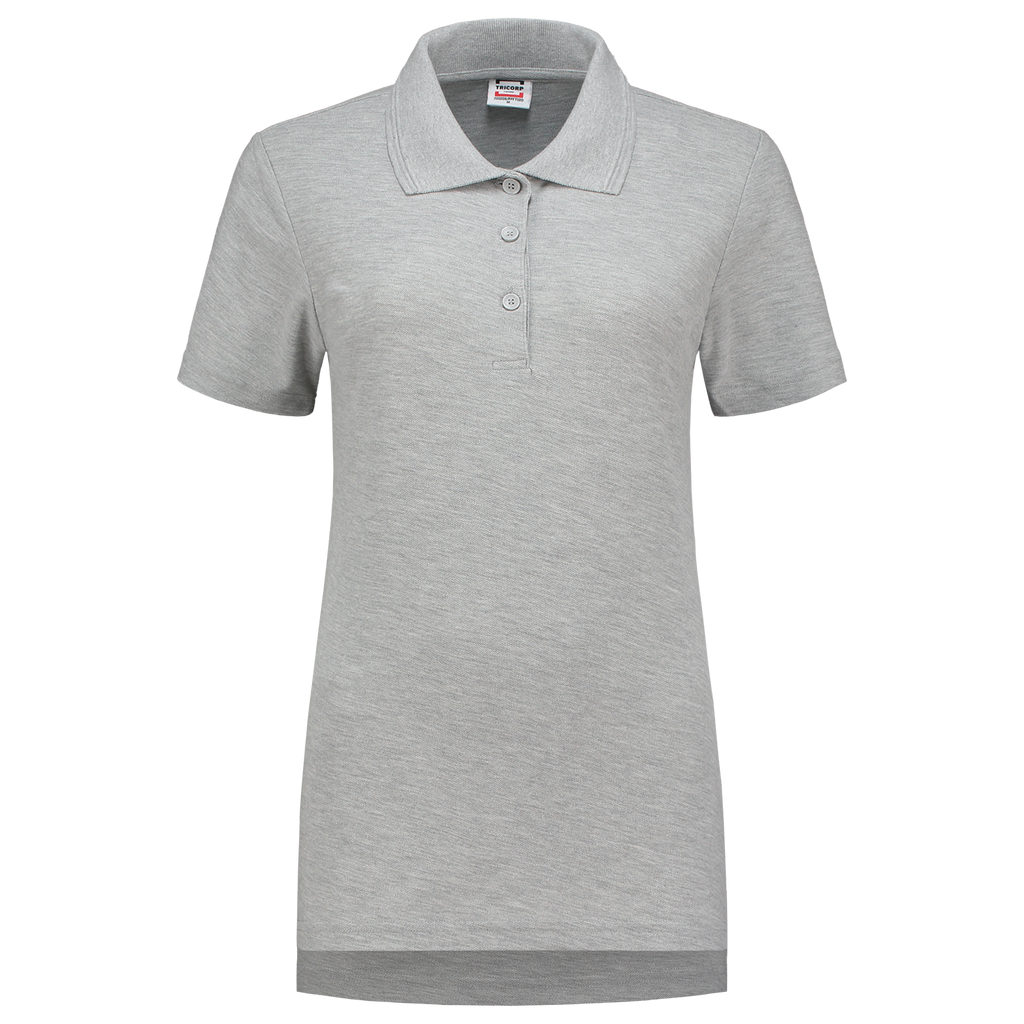 Tricorp Poloshirt Fitted Dames 201006 Dark Gray Greymel / XS,Greymel / S,Greymel / M,Greymel / L,Greymel / XL,Greymel / XXL,Greymel / 3XL