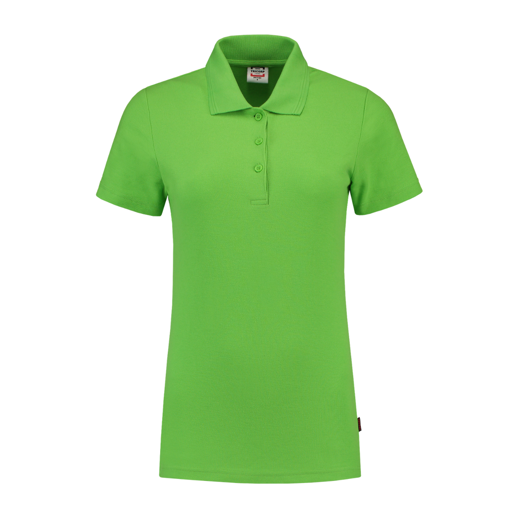 Tricorp Poloshirt Fitted Dames 201006 Olive Drab Lime / XS,Lime / S,Lime / M,Lime / L,Lime / XL,Lime / XXL,Lime / 3XL