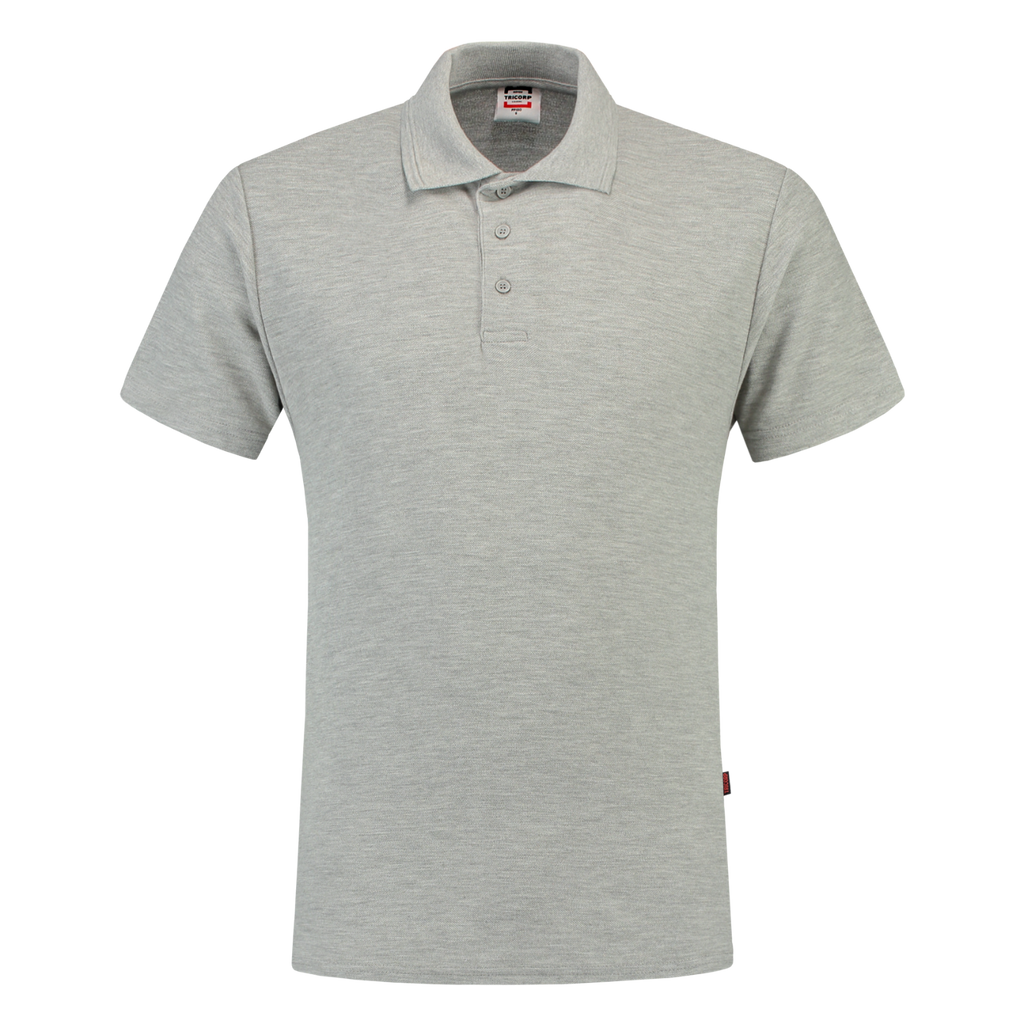 Tricorp Poloshirt 100% Katoen 201007 Dark Gray Greymel / S,Greymel / M,Greymel / L,Greymel / XL,Greymel / 2XL,Greymel / 3XL,Greymel / 4XL