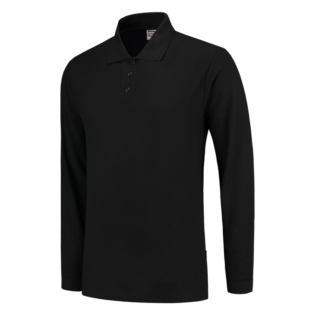 Tricorp Poloshirt 100% Katoen Lange Mouw 201008 Black Black / S,Black / M,Black / L,Black / XL,Black / XXL,Black / 3XL,Black / 4XL,Navy / S,Navy / M,Navy / L,Navy / XL,Navy / XXL,Navy / 3XL,Navy / 4XL