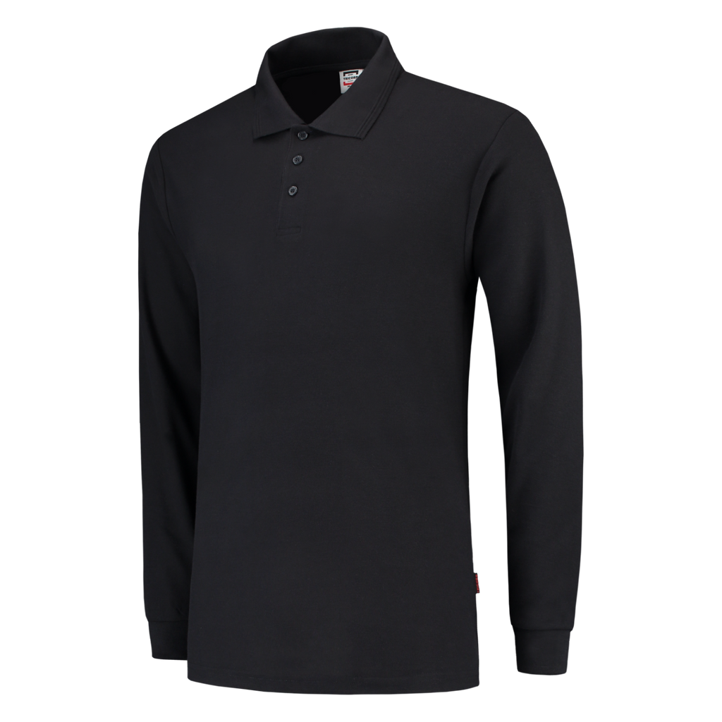 Tricorp Poloshirt 100% Katoen Lange Mouw 201008 Black Black / S,Black / M,Black / L,Black / XL,Black / XXL,Black / 3XL,Black / 4XL,Navy / S,Navy / M,Navy / L,Navy / XL,Navy / XXL,Navy / 3XL,Navy / 4XL