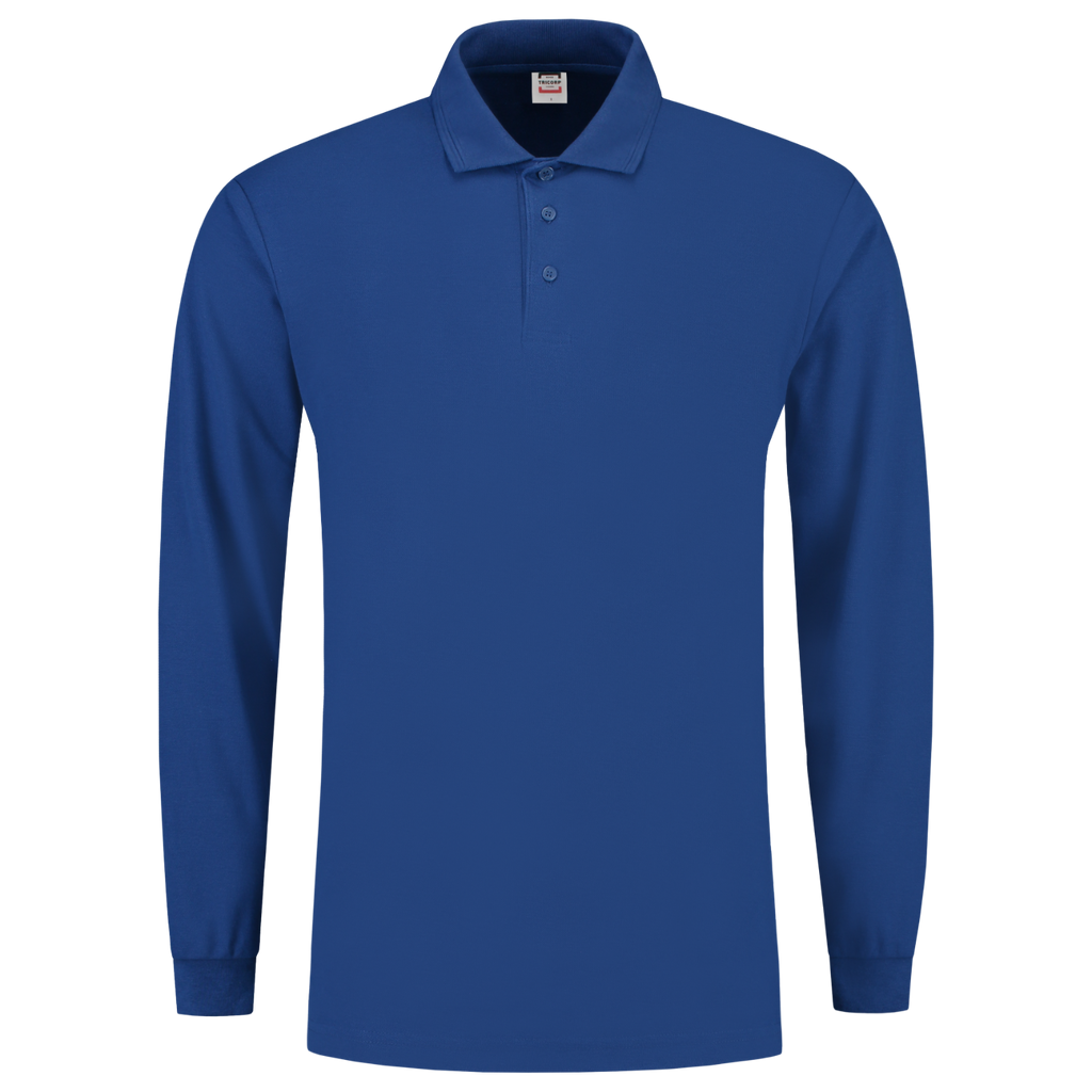 Tricorp Poloshirt Lange Mouw 201009 Dark Slate Blue Royalblue / XS,Royalblue / S,Royalblue / M,Royalblue / L,Royalblue / XL,Royalblue / XXL,Royalblue / 3XL,Royalblue / 4XL