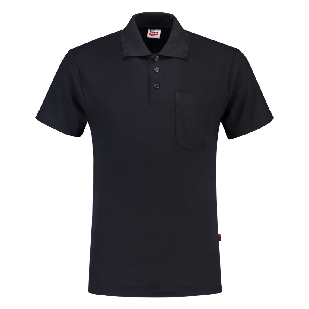 Tricorp Poloshirt Borstzak 201011 Dark Slate Gray Navy / S,Navy / M,Navy / L,Navy / XL,Navy / XXL,Navy / 3XL,Navy / 4XL