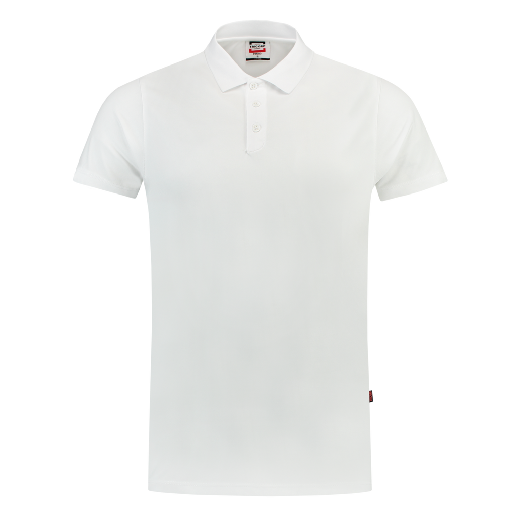 Tricorp Poloshirt Cooldry Fitted 201013 Light Gray White / XS,White / S,White / M,White / L,White / XL,White / XXL,White / 3XL,White / 4XL