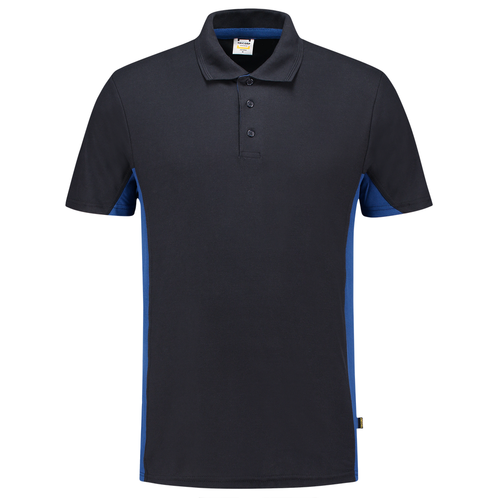 Tricorp Poloshirt Bicolor 202002 Dark Slate Gray Poloshirts NavyRoyalblue / 3XL,NavyRoyalblue / L,NavyRoyalblue / M,NavyRoyalblue / S,NavyRoyalblue / XL,NavyRoyalblue / XS,NavyRoyalblue / XXL