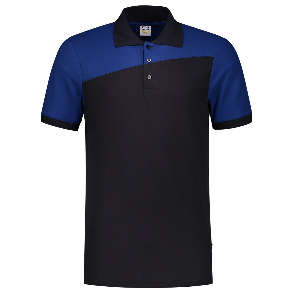 Tricorp Poloshirt Bicolor Naden 202006 Dark Slate Gray Poloshirts NavyRoyalblue / 3XL,NavyRoyalblue / L,NavyRoyalblue / M,NavyRoyalblue / S,NavyRoyalblue / XL,NavyRoyalblue / XS,NavyRoyalblue / XXL,NavyRoyalblue / 4XL