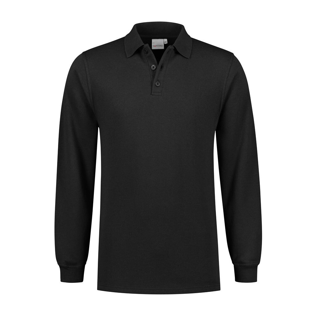 Santino Santino polosweater Polosweater Rick Black Polosweater Black / S, M, L, XL, XXL, 3XL, 4XL, 5XL