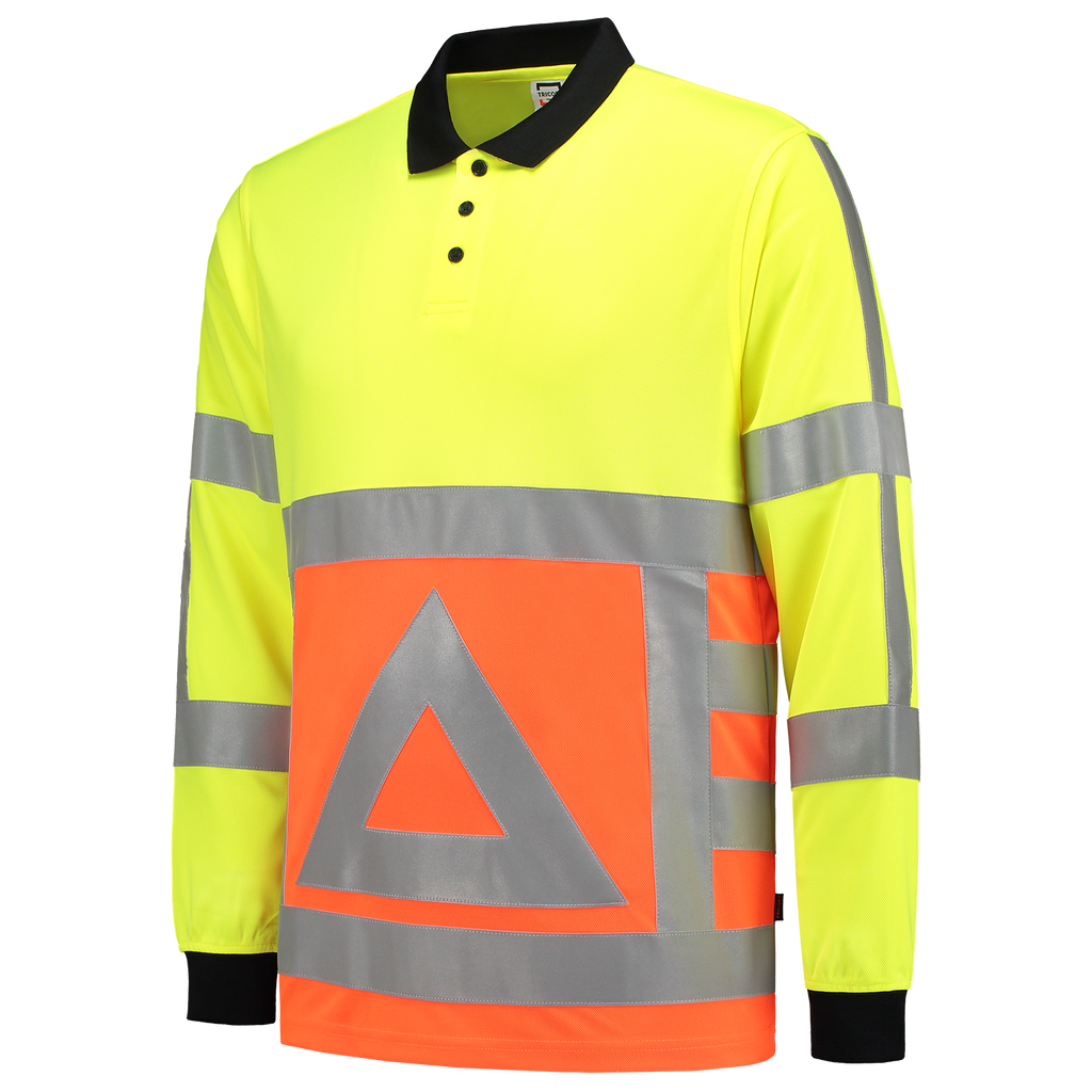 Tricorp Poloshirt Verkeersregelaar Lange Mouw 203002 Dark Khaki Poloshirts OrangeYellow / XS,OrangeYellow / S,OrangeYellow / M,OrangeYellow / L,OrangeYellow / XL,OrangeYellow / XXL,OrangeYellow / 3XL,OrangeYellow / 4XL