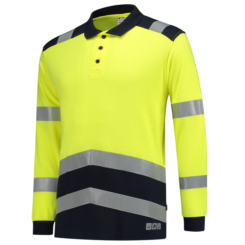 Tricorp Poloshirt Multinorm Bicolor 203003 Light Goldenrod Poloshirts FluoryellowInk / XS,FluoryellowInk / S,FluoryellowInk / M,FluoryellowInk / L,FluoryellowInk / XL,FluoryellowInk / XXL,FluoryellowInk / 3XL,FluoryellowInk / 4XL