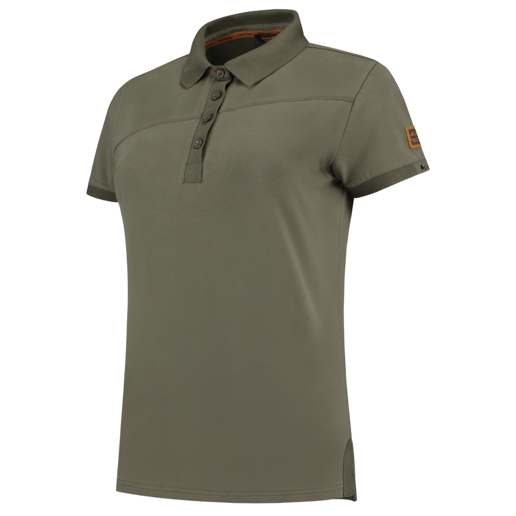 Tricorp Poloshirt Premium Naden Dames 204003 Dim Gray Poloshirts Army / 3XL,Army / 4XL,Army / 5XL,Army / L,Army / M,Army / S,Army / XL,Army / XS,Army / XXL