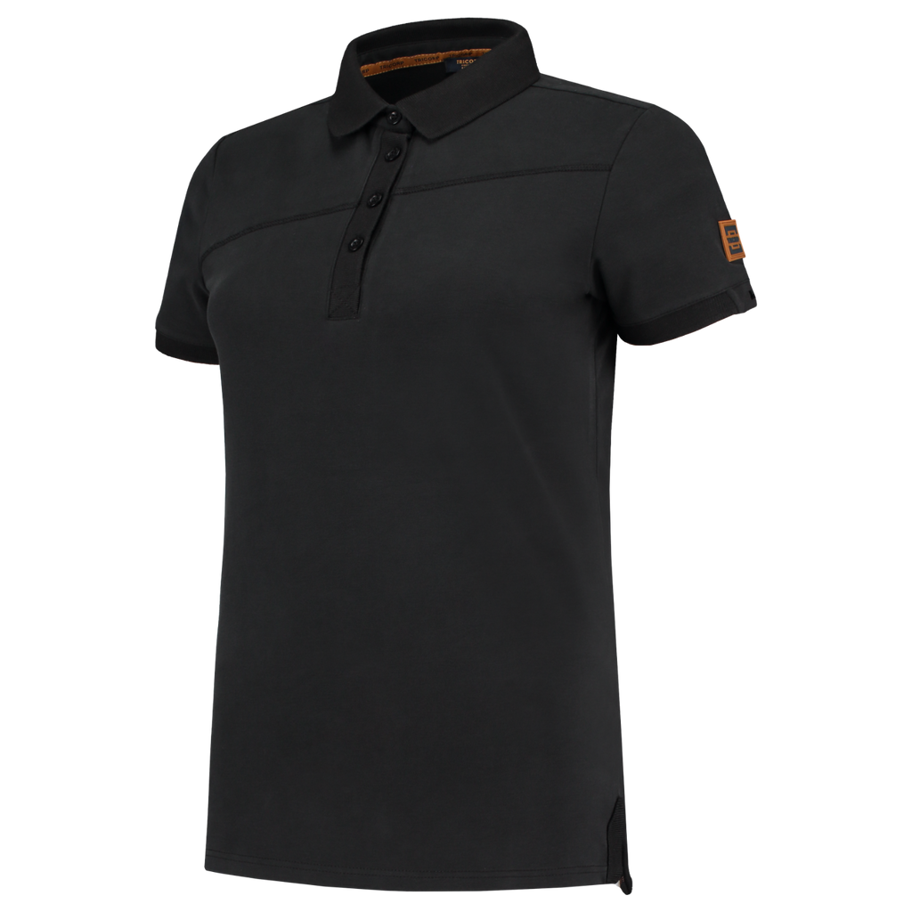 Tricorp Poloshirt Premium Naden Dames 204003 Dark Slate Gray Poloshirts Black / 3XL,Black / 4XL,Black / 5XL,Black / L,Black / M,Black / S,Black / XL,Black / XS,Black / XXL