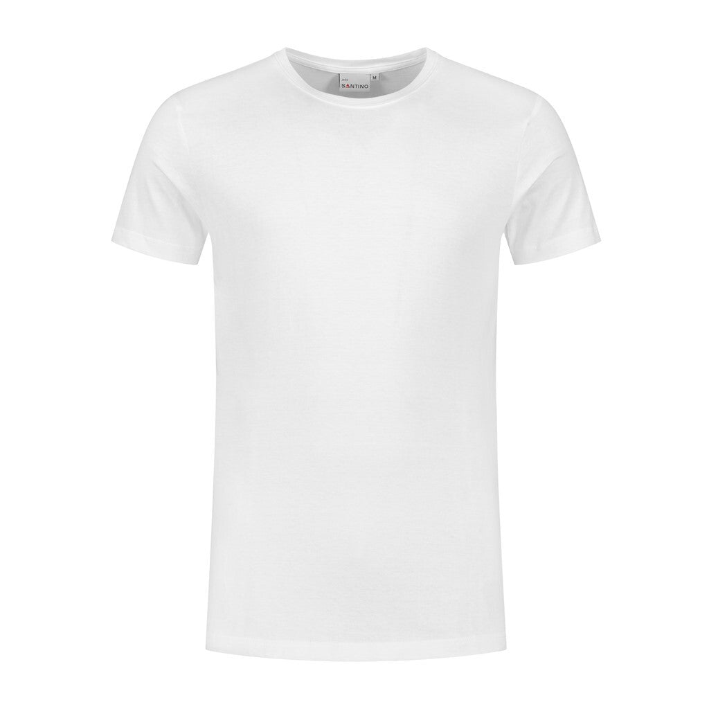 Santino Santino t-shirt Jace C-neck Lavender T-shirt White / XS, S, M, L, XL, XXL, 3XL, 4XL, 5XL