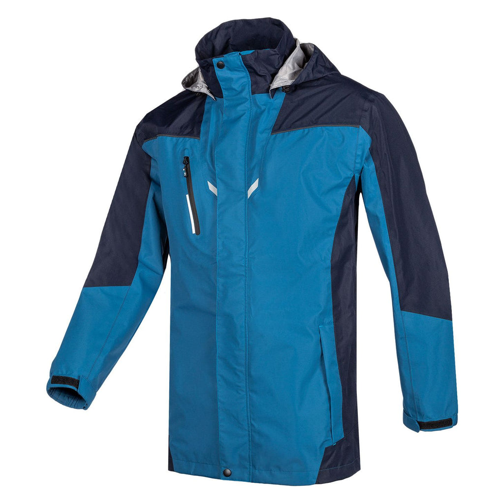 Sioen Sioen 571A Colton parka Dark Cyan Parka blauw / S,blauw / M,blauw / L,blauw / XL,blauw / XXL,blauw / 3XL