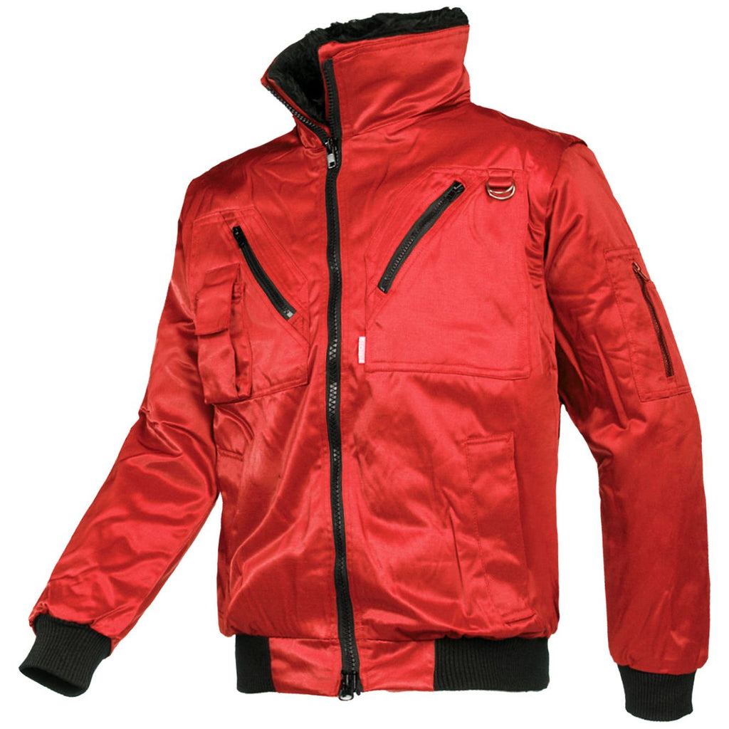 Sioen Sioen 027A Hawk pilotjack Firebrick Pilotjack rood / S,rood / M,rood / L,rood / XL,rood / XXL