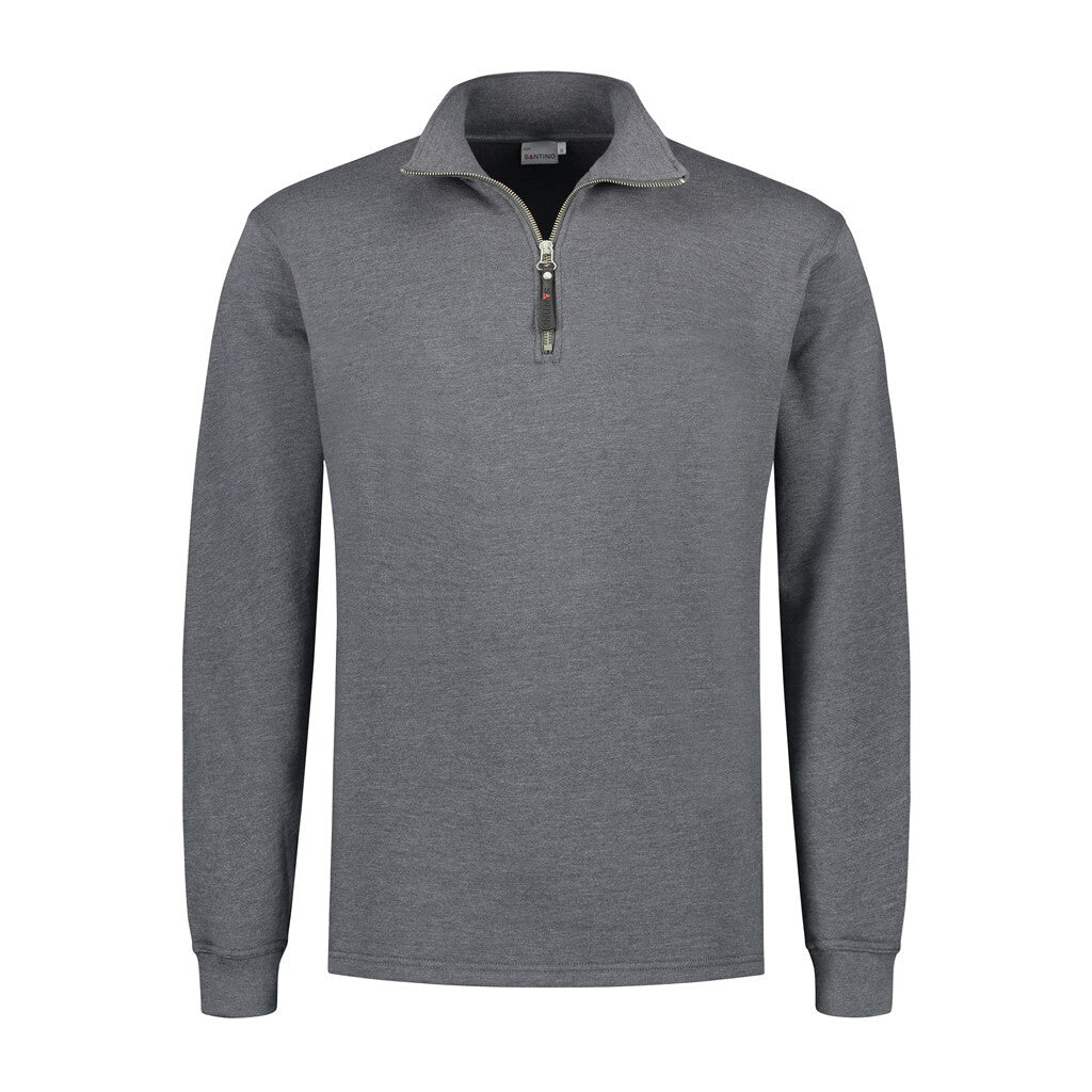 Santino Santino Zipsweater Alex Dim Gray Zipsweater Dark Grey / S, M, L, XL, XXL, 3XL, 4XL, 5XL, 6XL