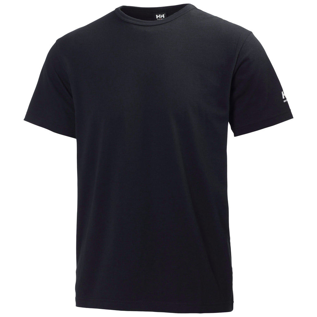 Helly Hansen Helly Hansen 79098 Manchester T-shirt Black T-shirt zwart / S,zwart / M,zwart / L,zwart / XL,zwart / XXL,zwart / 3XL