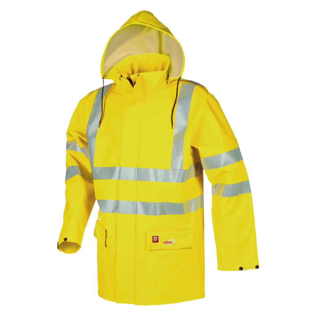 Sioen Sioen 9728 Andilly jas Goldenrod Jas fluo geel / S,fluo geel / M,fluo geel / L,fluo geel / XL,fluo geel / XXL,fluo geel / 3XL