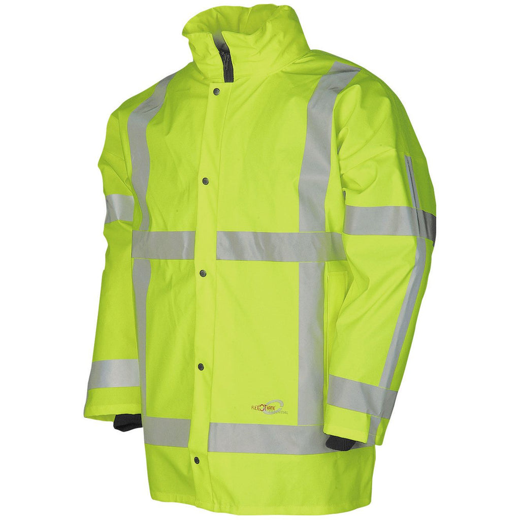 Sioen Sioen 7850 Merapi parka RWS Dark Khaki Parka fluo geel / S,fluo geel / M,fluo geel / L,fluo geel / XL,fluo geel / XXL,fluo geel / 3XL,fluo geel / 4XL