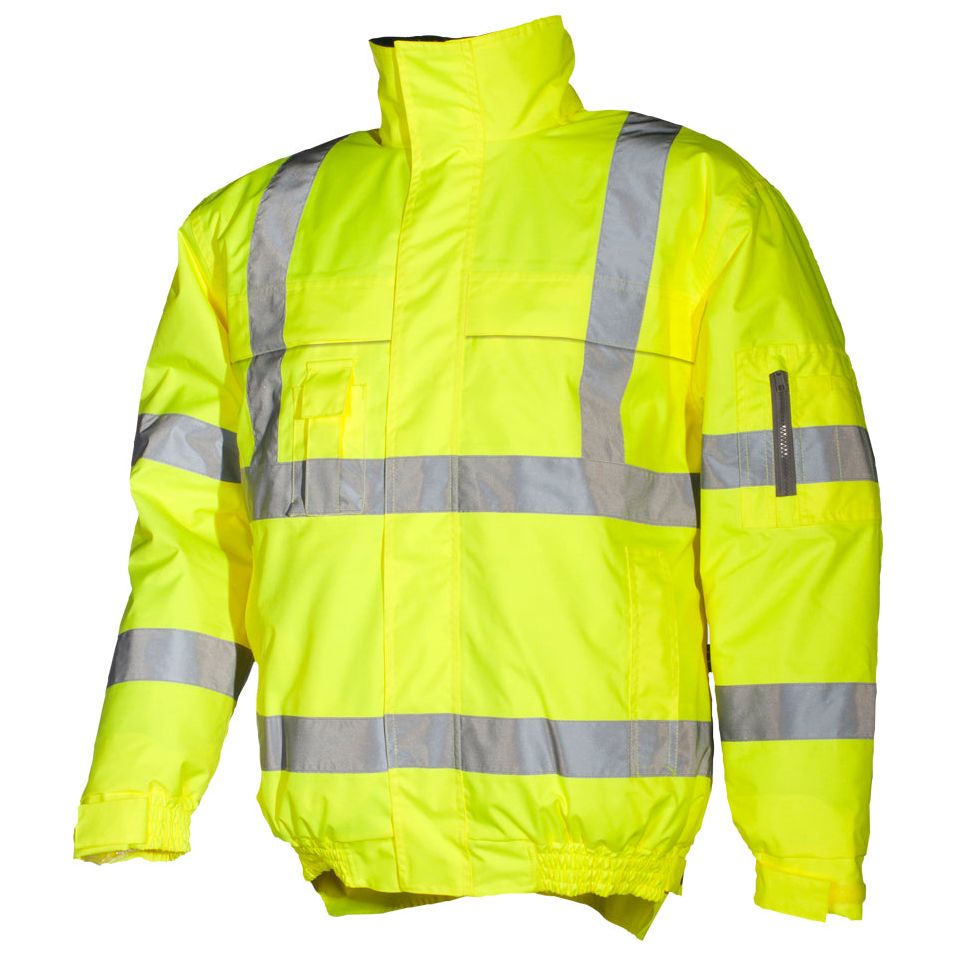 Sioen Sioen 404A Hobson jas Green Yellow Jas fluo geel / S,fluo geel / M,fluo geel / L,fluo geel / XL,fluo geel / XXL,fluo geel / 3XL