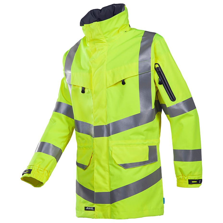 Sioen Sioen 703Z Mildura parka Yellow Green Parka fluo geel / XS,fluo geel / S,fluo geel / M,fluo geel / L,fluo geel / XL,fluo geel / XXL,fluo geel / 3XL