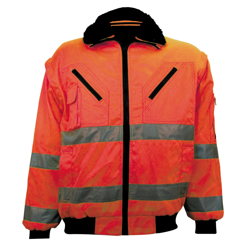 OXXA Essential OXXA® Akila 0976 pilotjack Chocolate Pilotjack fluo oranje / S,fluo oranje / M,fluo oranje / L,fluo oranje / XL,fluo oranje / XXL,fluo oranje / 3XL