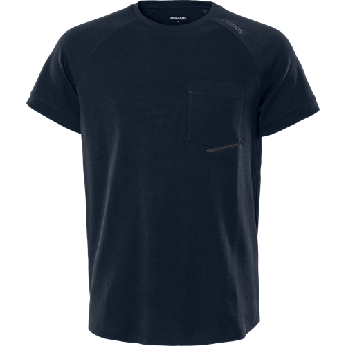 Fristads Heavy T-shirt 7820 GHT Dark Slate Gray T-shirts met korte mouwen Donker Marineblauw / XS,Donker Marineblauw / S,Donker Marineblauw / M,Donker Marineblauw / L,Donker Marineblauw / XL,Donker Marineblauw / 2XL,Donker Marineblauw / 3XL