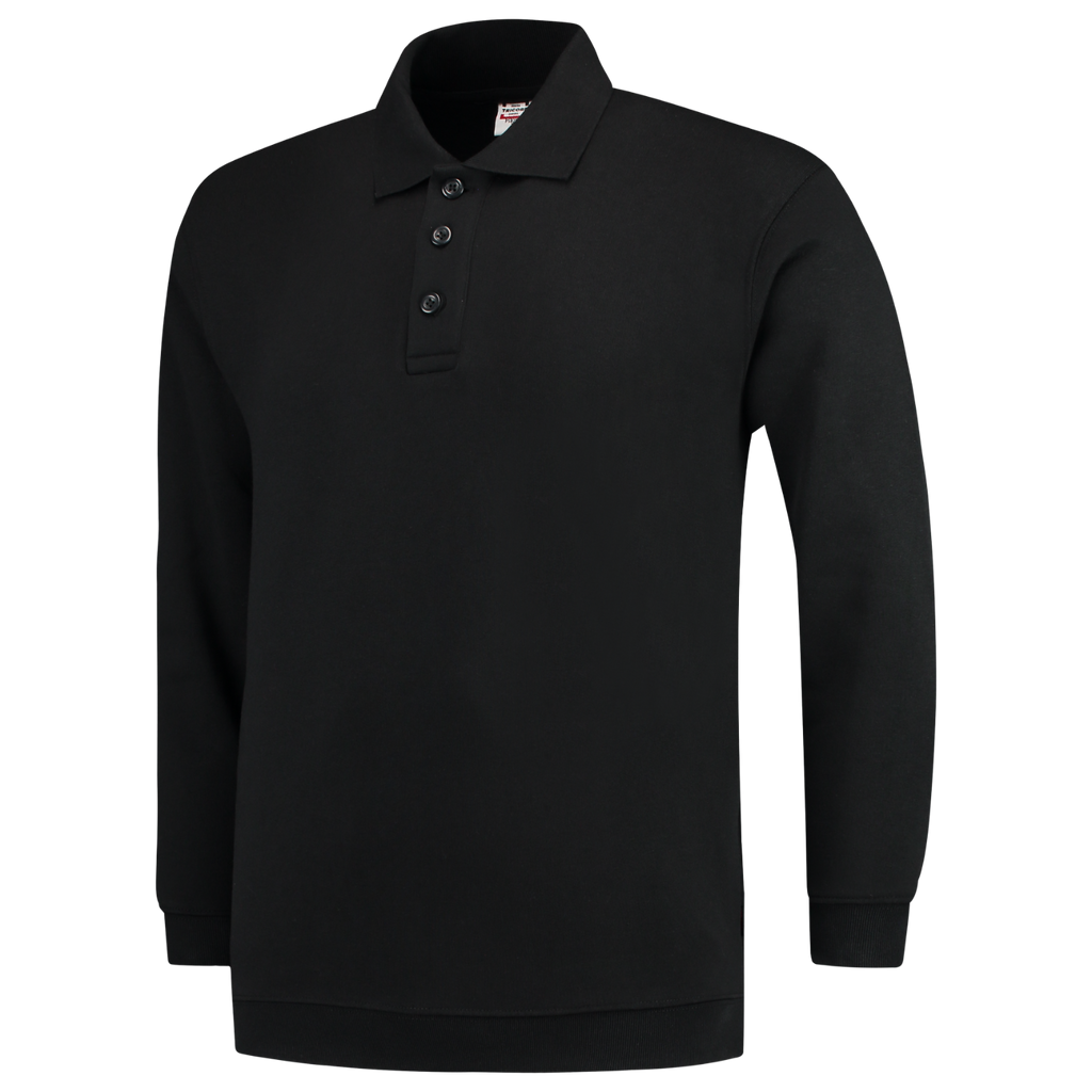 Tricorp Polosweater Boord 301016 Black Sweaters Black / 3XL,Black / L,Black / M,Black / S,Black / XL,Black / XS,Black / XXL