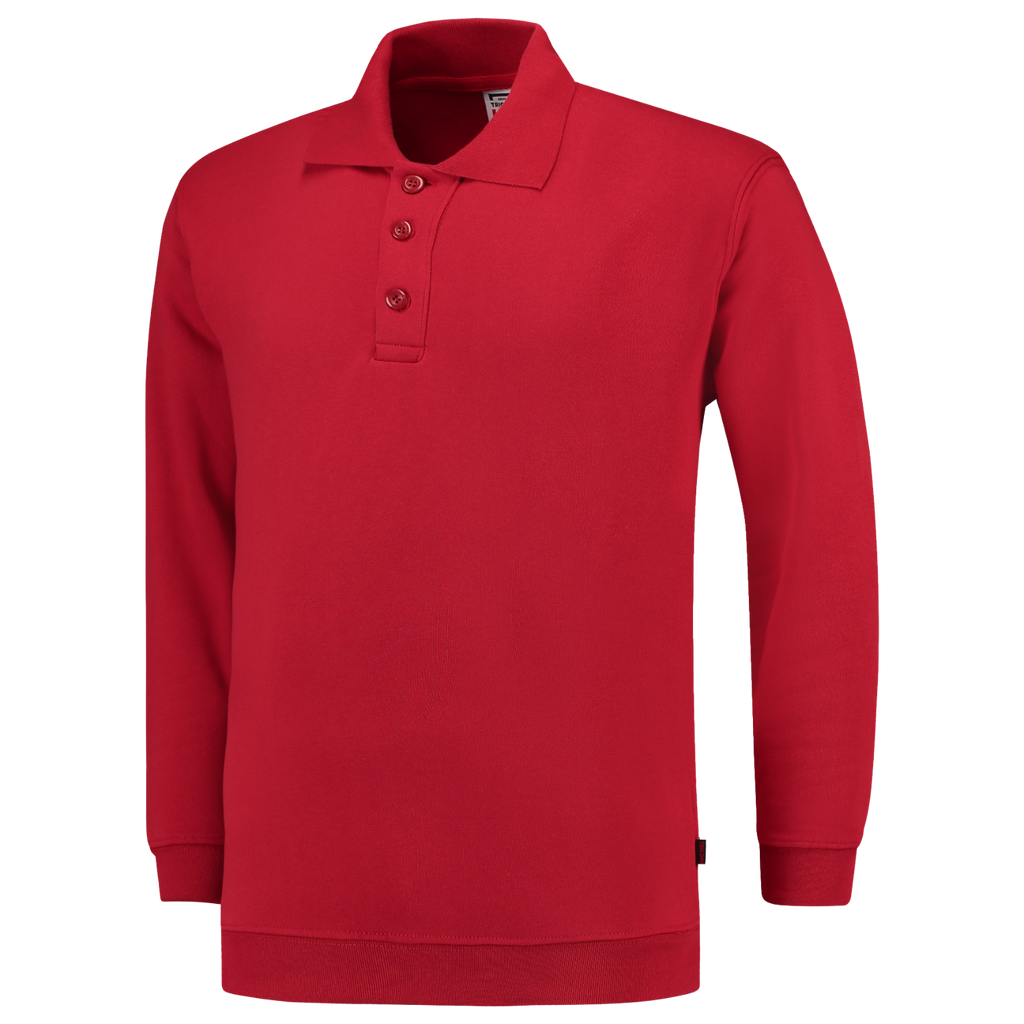 Tricorp Polosweater Boord 301016 Firebrick Sweaters Red / 3XL,Red / L,Red / M,Red / S,Red / XL,Red / XS,Red / XXL