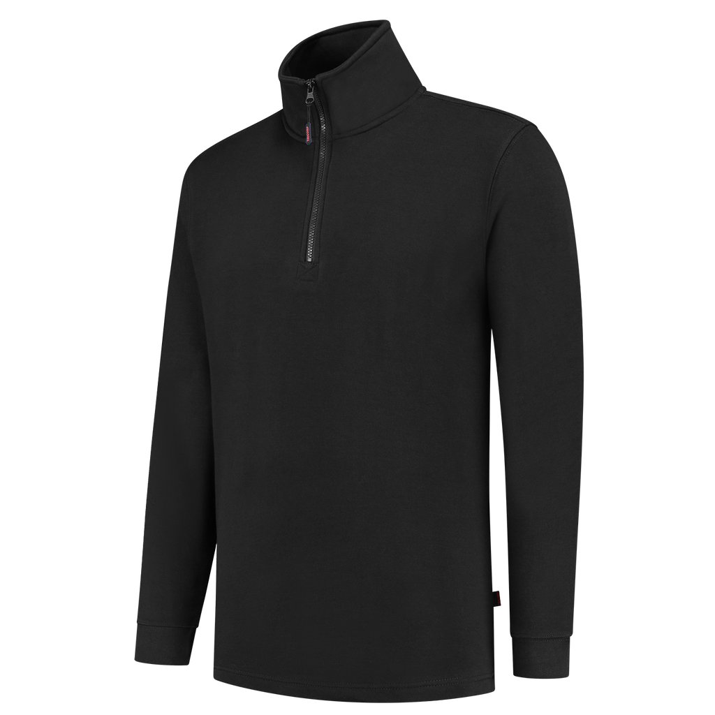 Tricorp Sweater Ritskraag 301010 Black Sweaters Black / 3XL,Black / L,Black / M,Black / S,Black / XL,Black / XS,Black / XXL,Black / 4XL