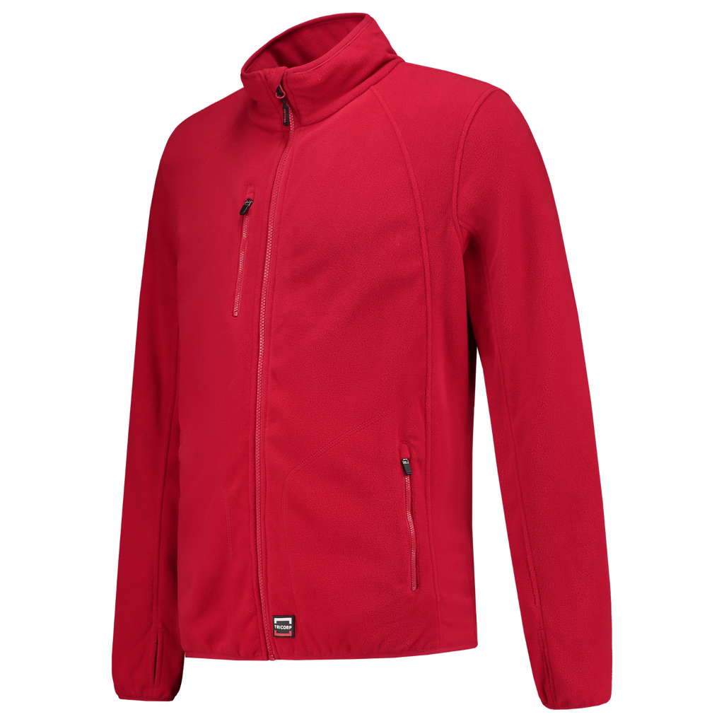 Tricorp Sweatvest Fleece Luxe 301011 Firebrick Sweaters Red / 3XL,Red / L,Red / M,Red / S,Red / XL,Red / XS,Red / XXL