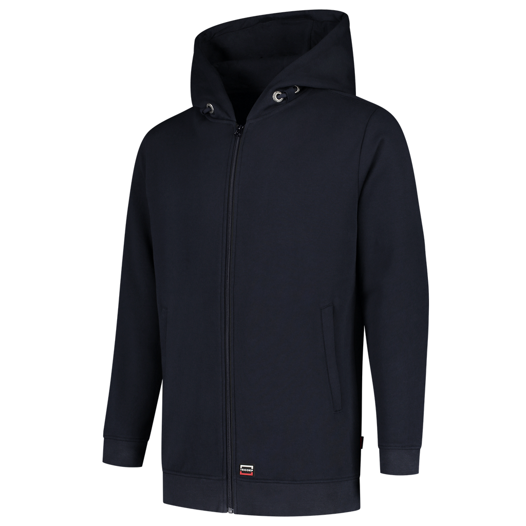 Tricorp Sweatvest Capuchon 60°C Wasbaar 301014 Black Sweaters Navy / 3XL,Navy / L,Navy / M,Navy / S,Navy / XL,Navy / XS,Navy / XXL