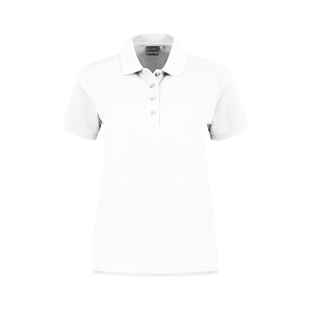 Santino Santino poloshirt Monza Ladies White Smoke Poloshirt White / XS, S, M, L, XL, XXL