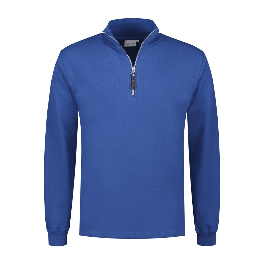 Santino Santino Zipsweater Alex Dark Slate Blue Zipsweater Royal Blue / S, M, L, XL, XXL, 3XL, 4XL, 5XL, 6XL