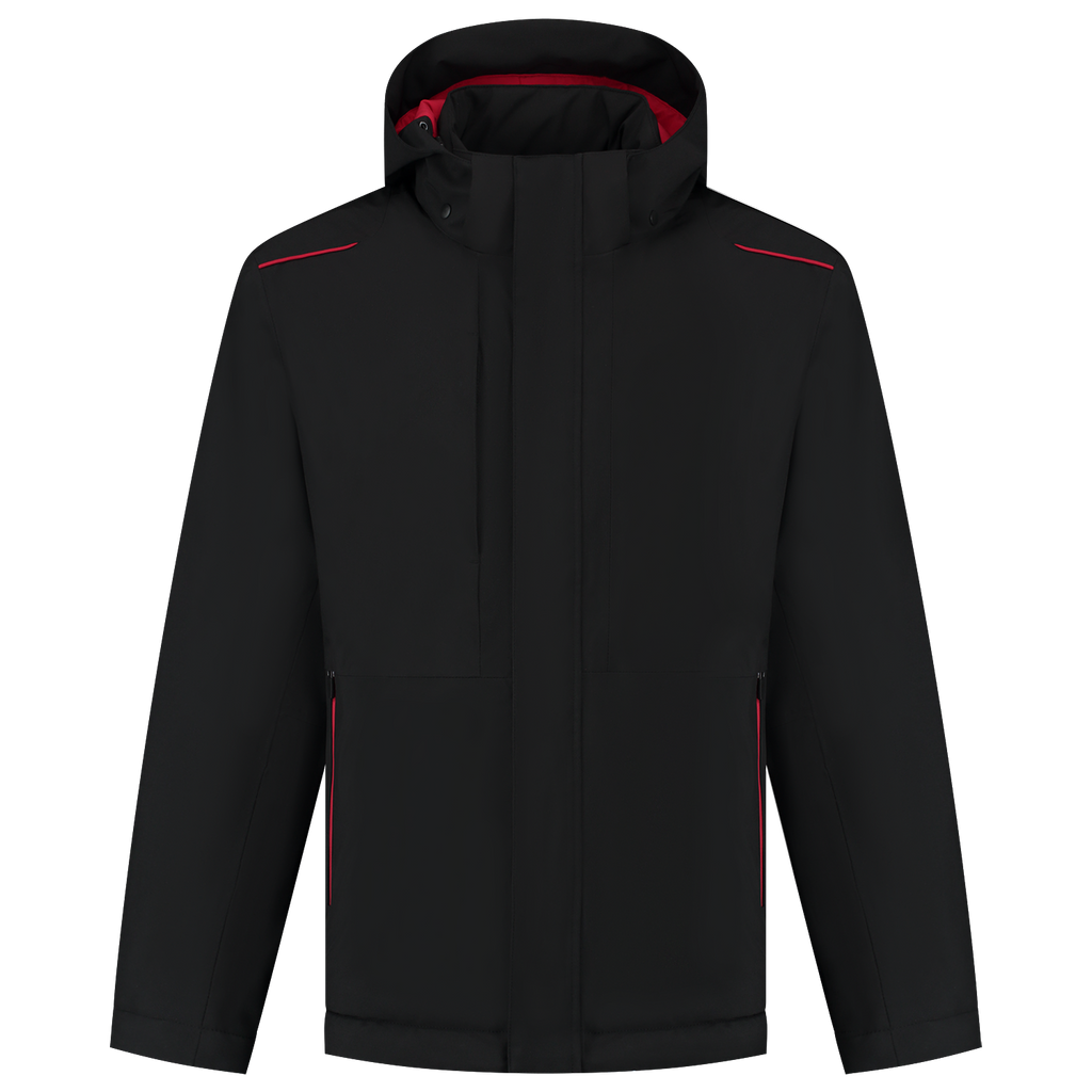 Tricorp Winter Tech Shell Accent 402703 Black Jassen BlackRed / 3XL,BlackRed / L,BlackRed / M,BlackRed / S,BlackRed / XL,BlackRed / XS,BlackRed / XXL