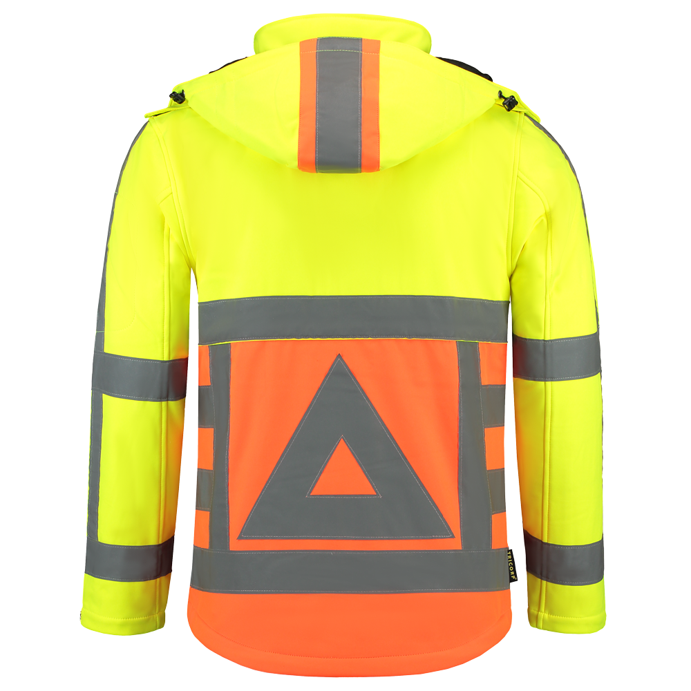 Tricorp Softshell Verkeersregelaar 403002 Dim Gray Jassen OrangeYellow / XS,OrangeYellow / S,OrangeYellow / M,OrangeYellow / L,OrangeYellow / XL,OrangeYellow / XXL,OrangeYellow / 3XL,OrangeYellow / 4XL