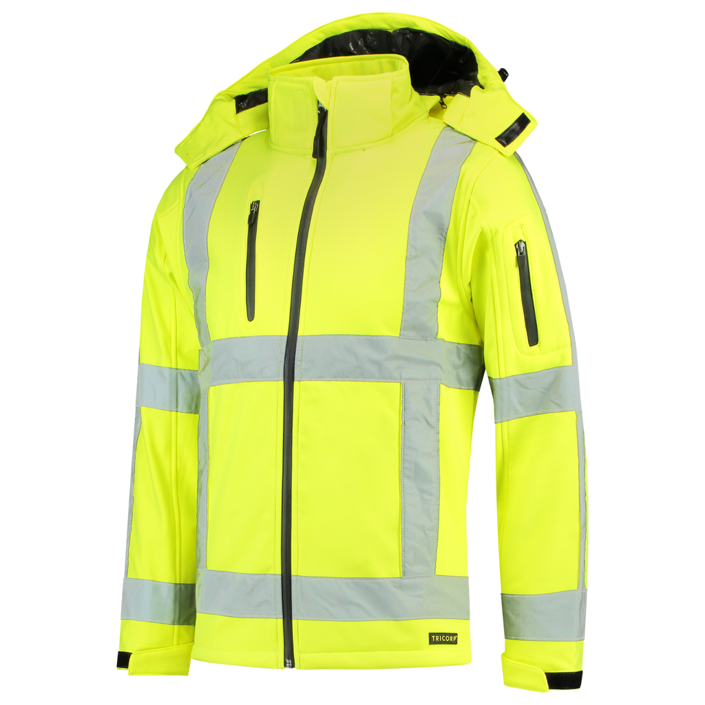 Tricorp Softshell RWS 403003 Green Yellow Jassen Fluoryellow / XS,Fluoryellow / S,Fluoryellow / M,Fluoryellow / L,Fluoryellow / XL,Fluoryellow / XXL,Fluoryellow / 3XL,Fluoryellow / 4XL