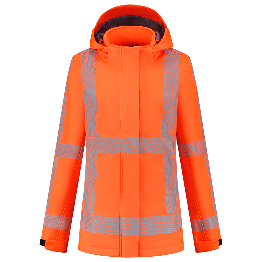 Tricorp Softshell RWS Revisible Dames 403702 Tomato Jassen Fluororange / XS,Fluororange / S,Fluororange / M,Fluororange / L,Fluororange / XL,Fluororange / XXL,Fluororange / 3XL