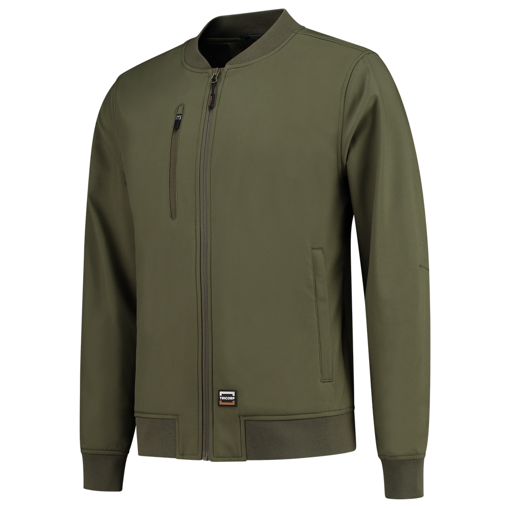 Tricorp Softshell Bomber Premium 404009 Dark Olive Green Jassen Army / 3XL,Army / 4XL,Army / 5XL,Army / L,Army / M,Army / S,Army / XL,Army / XS,Army / XXL