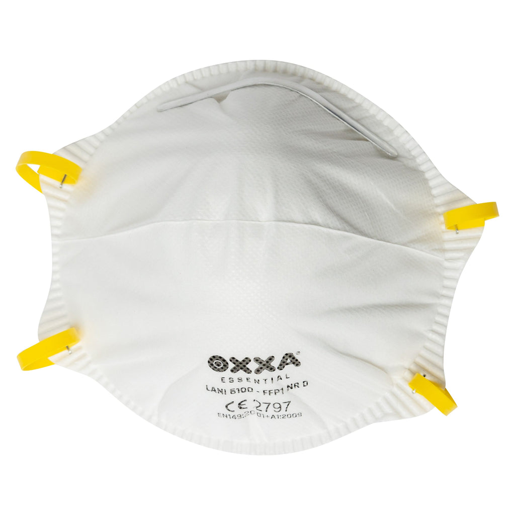OXXA Essential OXXA® Lani 6100 stofmasker FFP1 NR D Light Gray Stofmasker wit