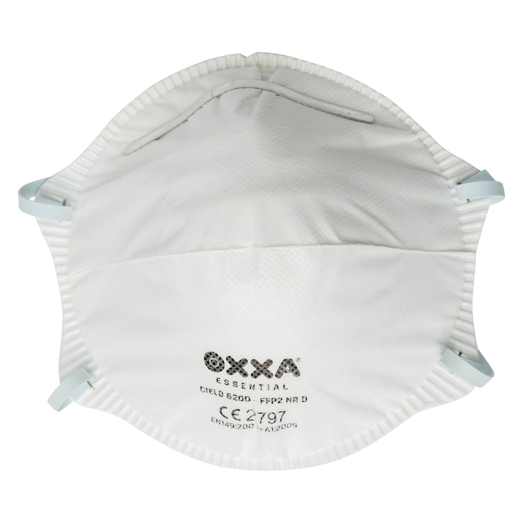 OXXA Essential OXXA® Cielo 6200 stofmasker FFP2 NR D Light Gray Stofmasker wit