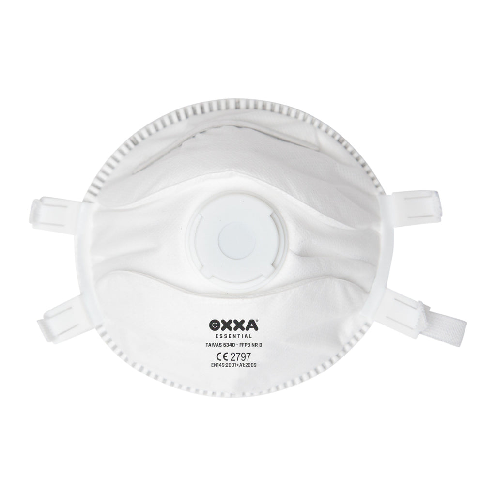 OXXA Essential OXXA® Taivas 6340 stofmasker FFP3 NR D met uitademventiel Lavender Stofmasker wit