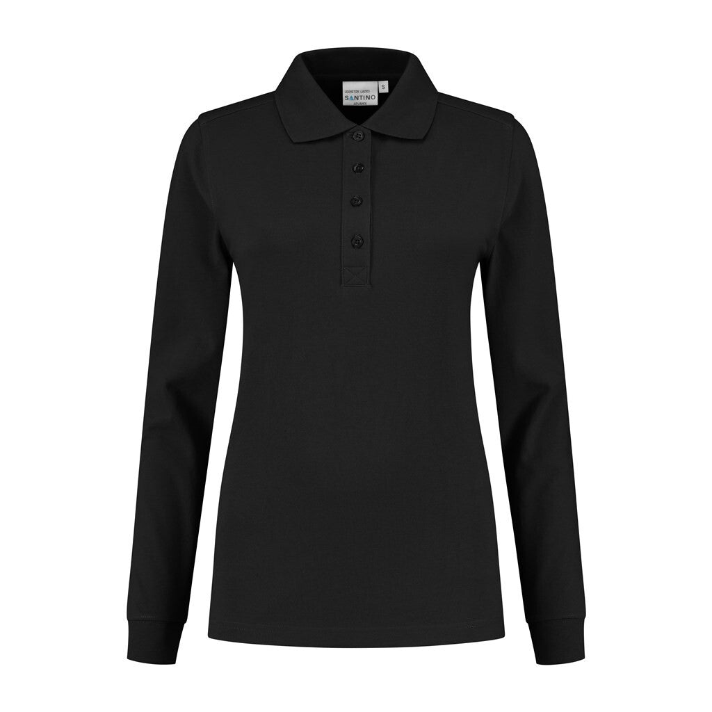 Santino Santino poloshirt Lexington Ladies Black Poloshirt Black / XS, S, M, L, XL, XXL, 3XL, 4XL, 5XL, 6XL